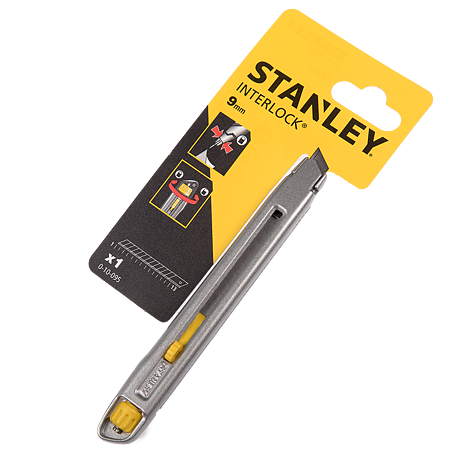 Cutter interlock Stanley - 0-10-095, 9 mm