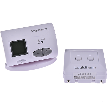 Termostat de ambient Logictherm C3RF, digital, wireless