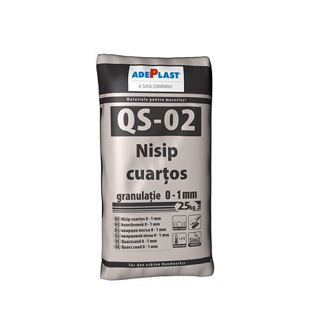 Nisip cuartos pentru constructii Adeplast, exterior, 25 kg