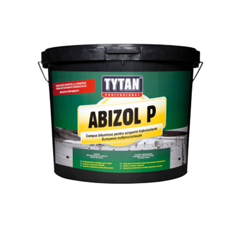 Strat Final Solvent Tytan Abizol P, negru 9KG