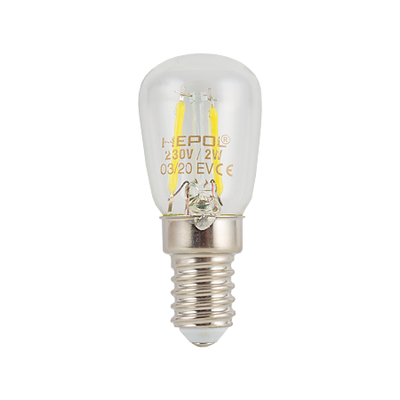 Bec LED Lohuis frigider, E14, 2W, 200 lm, lumina rece 6500K